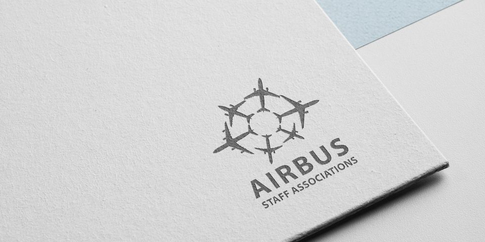 logo airbus staff associations glup production